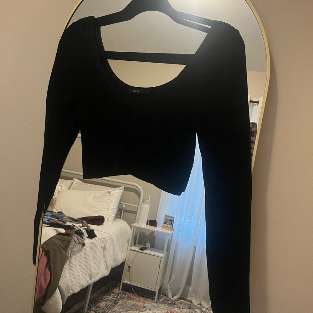 Forever 21 Ribbed Top - Picture 2 of 3